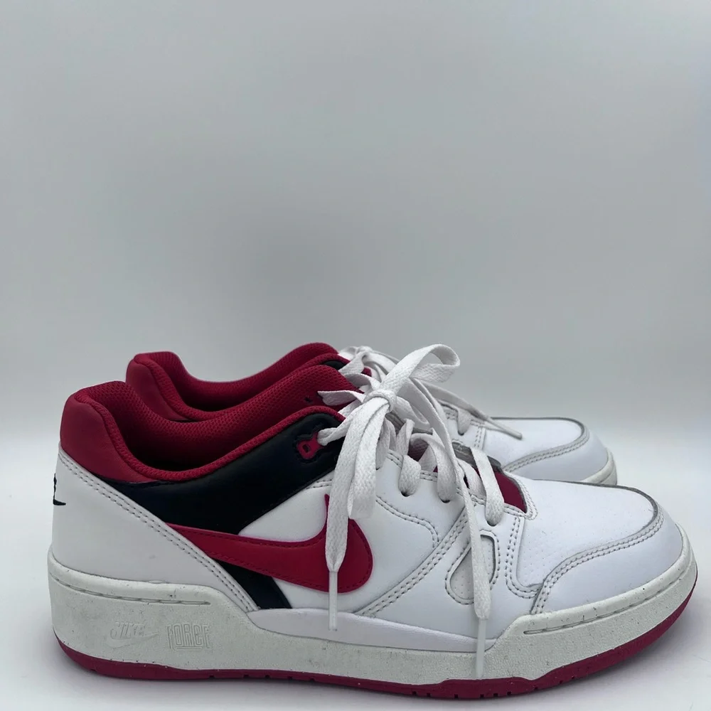 Mens Size 8.5 - Nike Full Force Low Mystic Red FB1362-102